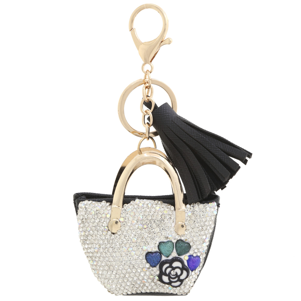 Fashion Bella Rhinestone Key Chain