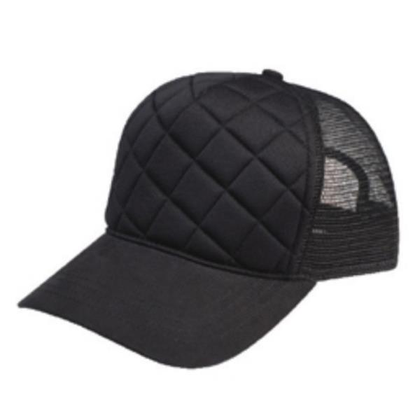 FASHION QUILTED TRUCKER CAP