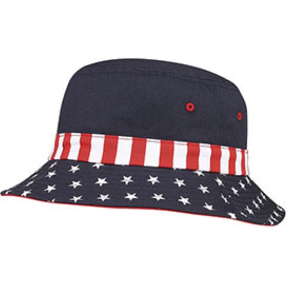 USA FLAG BUCKET HAT