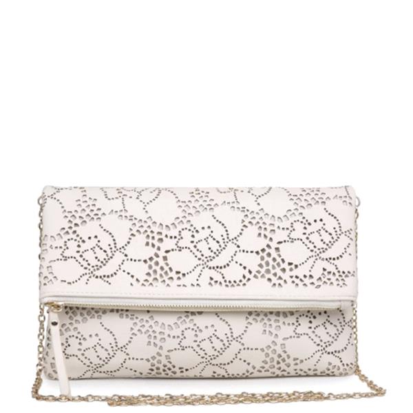 LUXURY LOCKET CLUTCH BAG