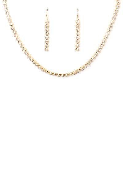 DAINTY RHINESTONE NECKLACE