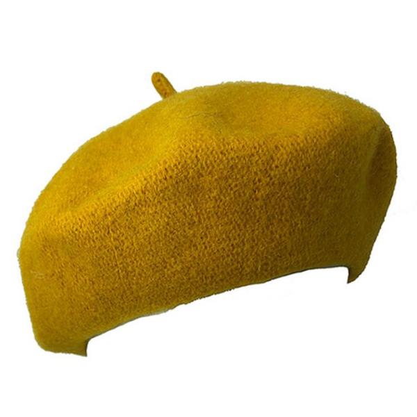 FRENCH STYLE SOLID COLOR BERET HATS