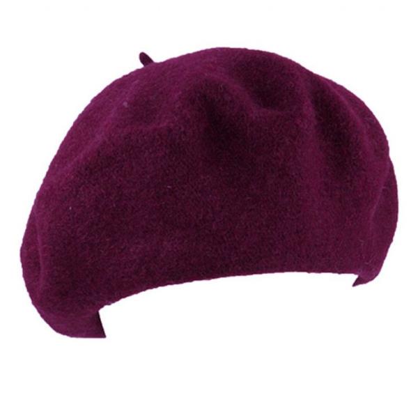 FRENCH STYLE SOLID COLOR BERET HATS