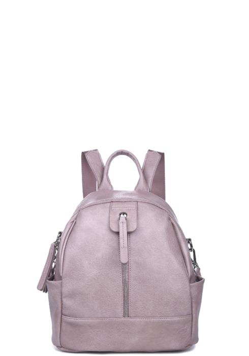PLAIN BOWIE SMOOTH LEATHER BACKPACK