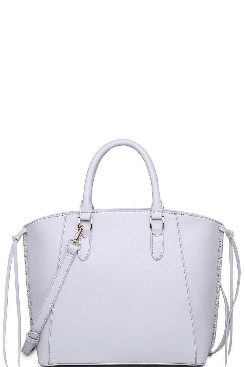 LUXURY REESE SATCHEL BAG WITH LONG STRAP