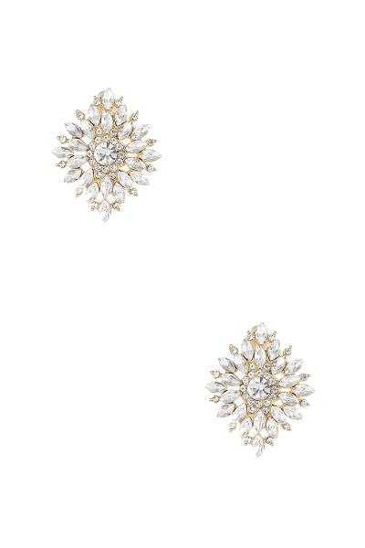 MARQUISE STONE CLIP EARRING