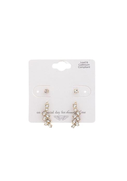 RHINESTONE EARRING