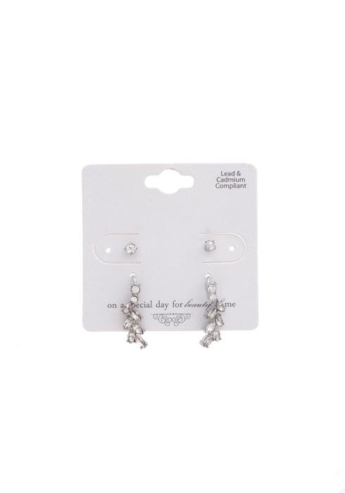 RHINESTONE EARRING