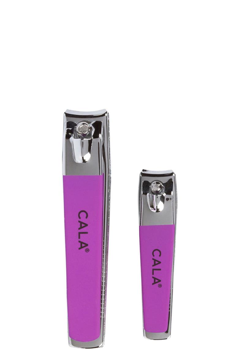 SOFT TOUCH NAIL CLIPPER DUO (ORCHID)