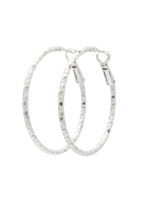 SODAJO METAL HOOP EARRING