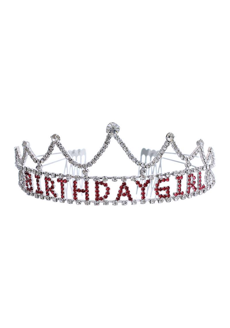 BIRTHDAY GIRL LETTER CROWN TIARA