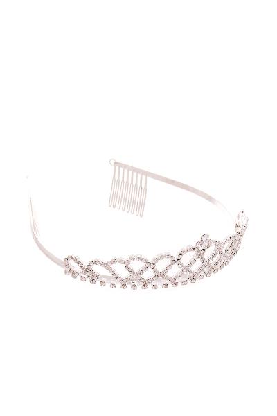 STYLISH FASHION RHINESTONE TIARA CROWN