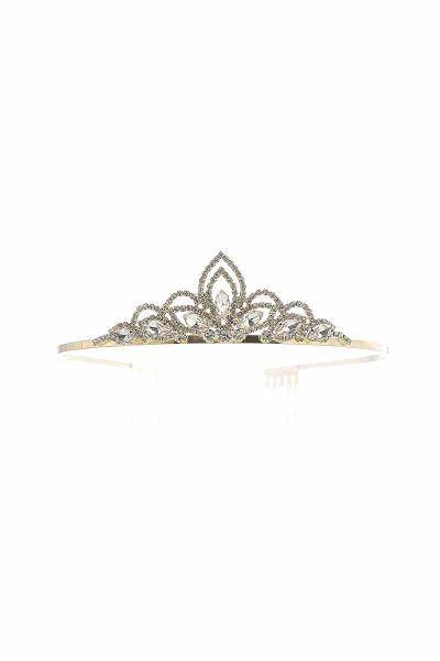 LUXURY RHINESTONE CRYSTAL CROWN HAIR TIARA