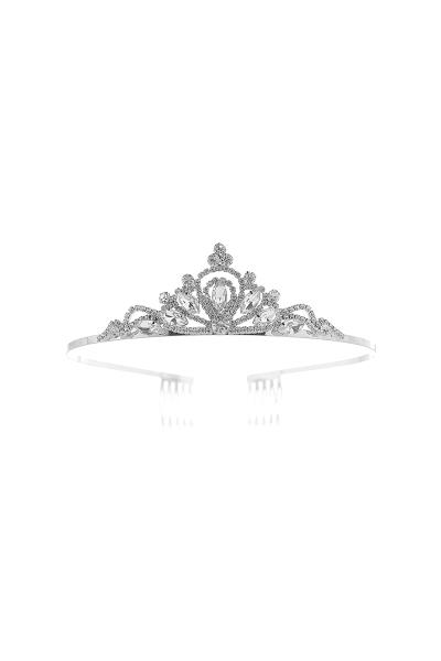 LUXURY RHINESTONE CRYSTAL CROWN HAIR TIARA