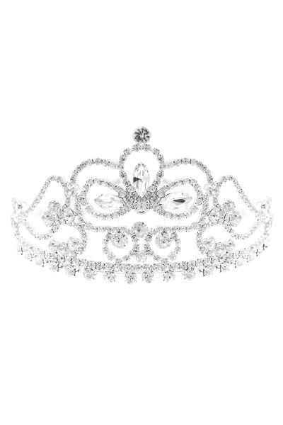 FASHION ROYAL CRYSTAL RHINESTONE TIARA
