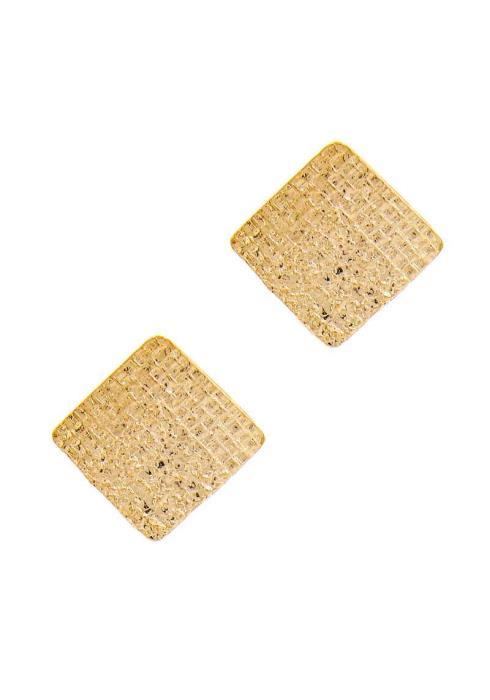 SODAJO FASHION SQUARE STUD EARRING