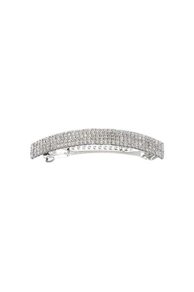 RHINESTONE 5LINE HAIR BARRETTE