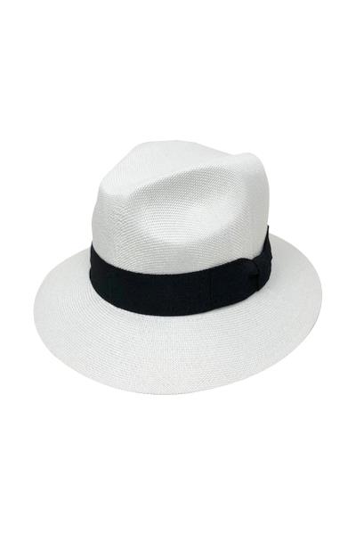 LINEN PANAMA W/RIBBON BAND