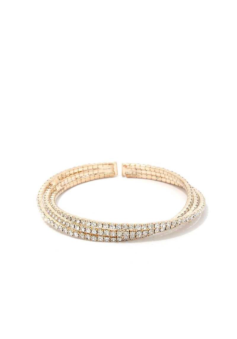 MULTI TWIST RHINESTONE BRACELET