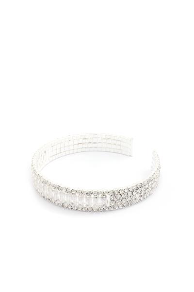 CUBIZ ZIRCONIA CUFF BRACELET