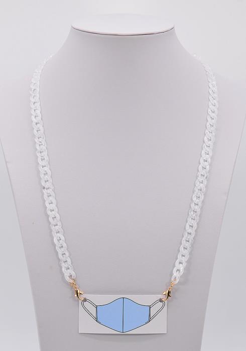ACRYLIC CHAIN MASK LANYARD GLASSES ID LONG CHAIN