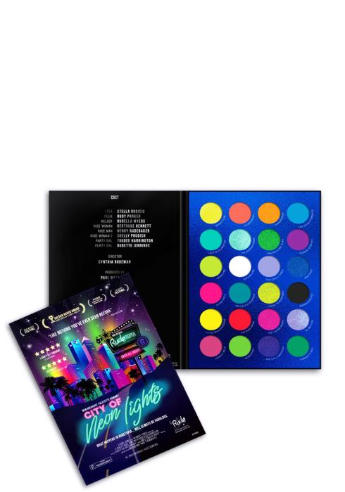 City of Neon Lights - 24 Vibrant Pigment & Eyeshadow Palette