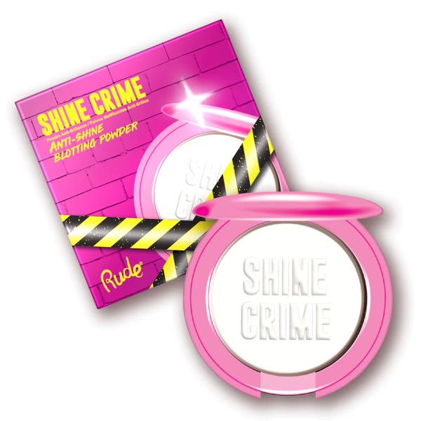 RUDE SHINE CRIME ANTI-SHINE BLOTTING POWDER - TRANSLUCENT