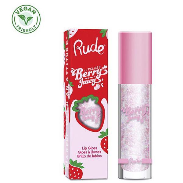 RUDE COSMETIC BERRY JUICY LIP GLOSS - CRYSTALIZE