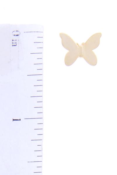 BUTTERFLY METAL STUD EARRING