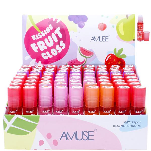 AMUSE KISSING FRUIT LIP GLOSS (72 UNITS)