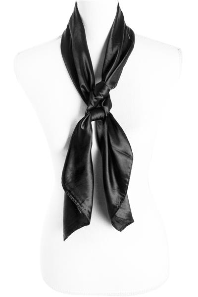 SILKY PLAIN COLOR SCARF