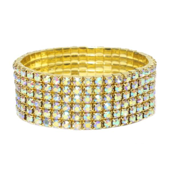 RHINESTONE STRETCH BRACELET