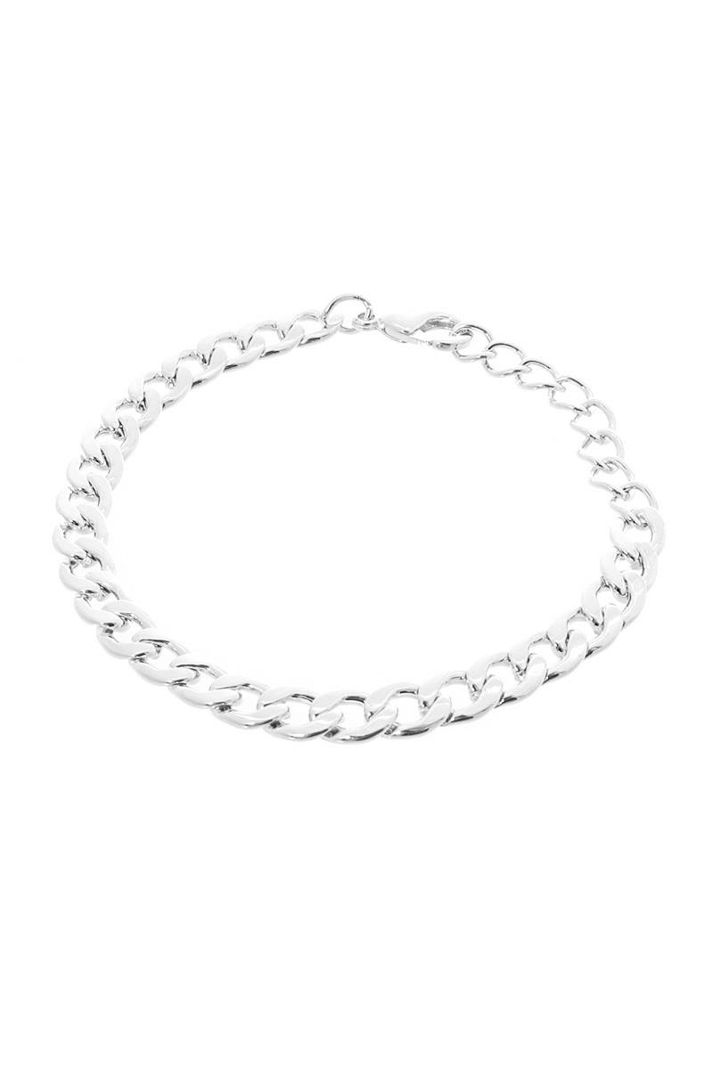 BASIC METAL LINK CHAIN BRACELET