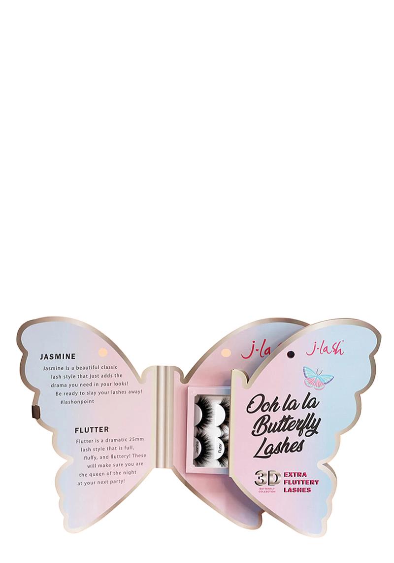 J LASH OOH LA LA BUTTERFLY EYELASHES