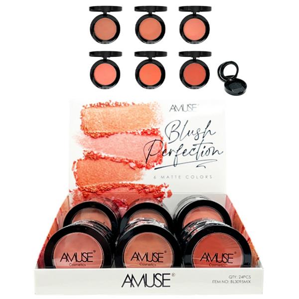 AMUSE BLUSH PERFECTION MATTE SHIMMER (24 UNITS)