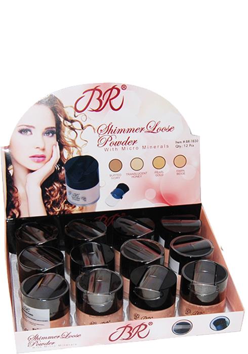 12 PCS. BR SHIMMER LOOSE POWDER WITH MICRO MINERALS