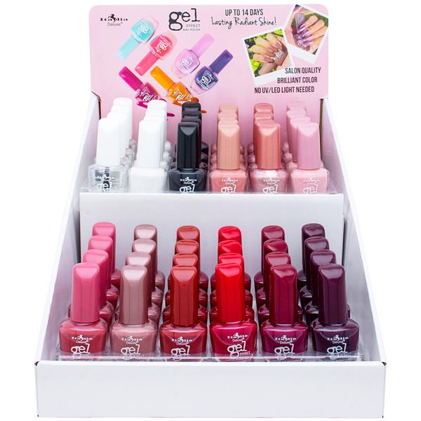 GEL EFFECT NAIL POLISH (48 UNITS)