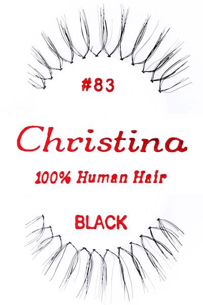 CHRISTINA REAL HUMAN EYELASH - 12 PCS.