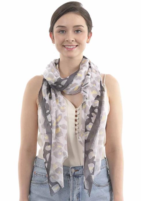 FASHION LEOPARD SKINNY SCARF