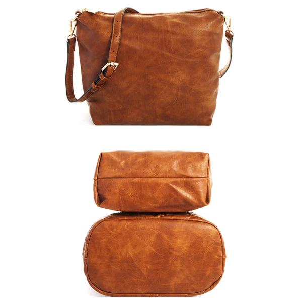 2IN1 CHIC HOBO SATCHEL BAG W POUCH SET