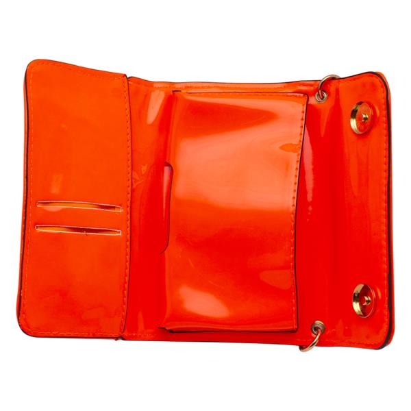 GLOSSY CROSSBODY BAG