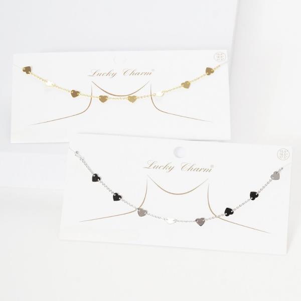 HEART STATION NECKLACE
