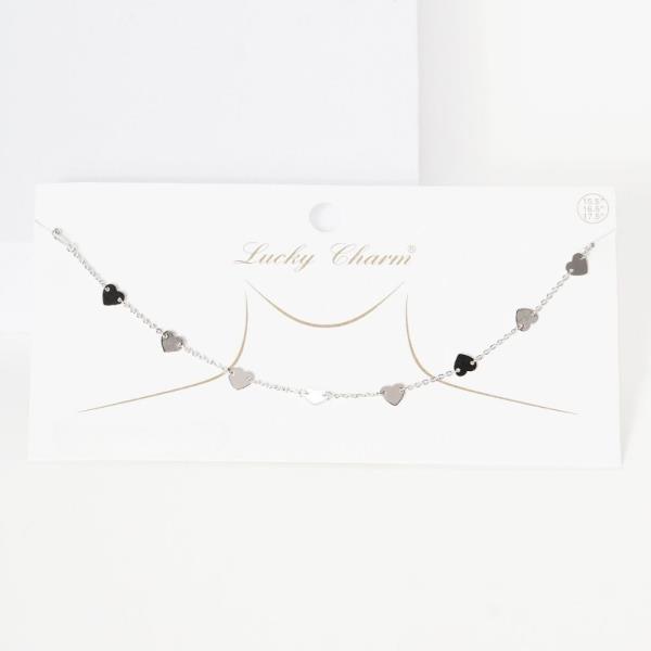 HEART STATION NECKLACE