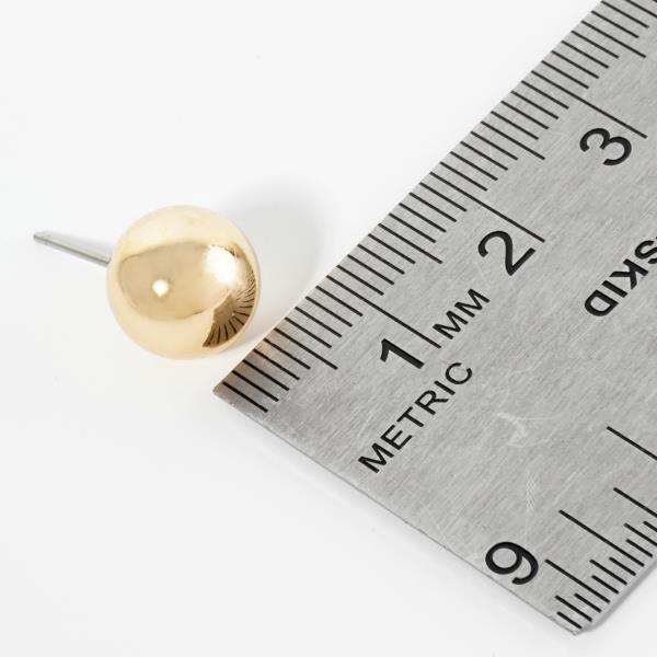 METAL BALL STUD EARRING