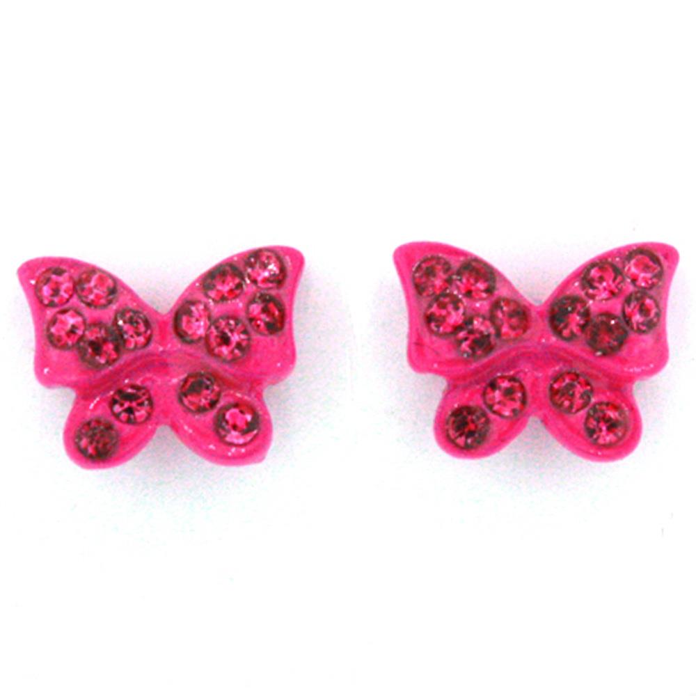 BUTTERFLY POST EARRING