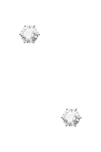 CRYSTAL 9MM CHIC STUD EARRING