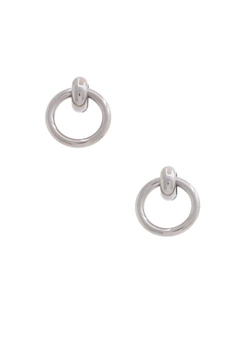 CIRCLE METAL EARRING