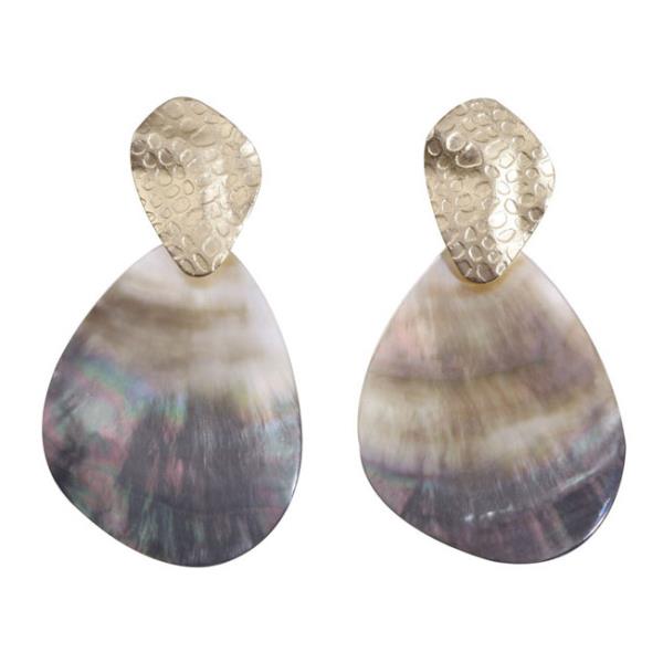 MOTHER OF PEARL DANGLE EARRING