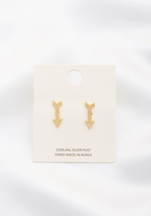 ARROW METAL STUD EARRING