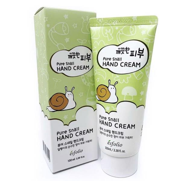 ESFOLIO PURE SNAIL HAND CREAM 3.38OZ 100ML